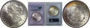 1887 Morgan Dollar   PCGS MS-66+ CAC