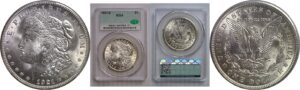 1921-D Morgan Dollar   CACG MS-64