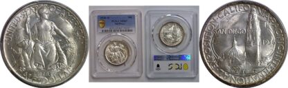 1936-D San Diego Commemorative Half Dollar   PCGS MS-67