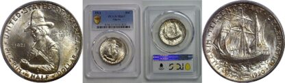 1921 Pilgrim Commemorative Half Dollar   PCGS MS-67