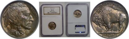 1917-S Buffalo Nickel   NGC MS-64