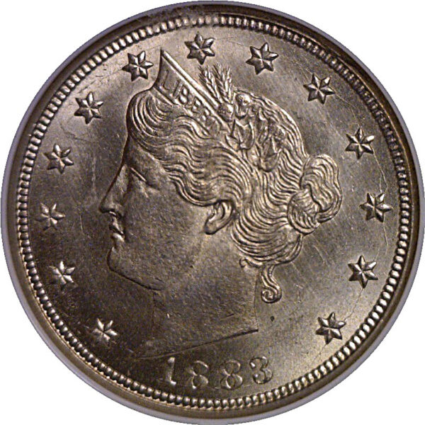 1883-N/C  Liberty Nickel   NGC MS-66 - Image 2