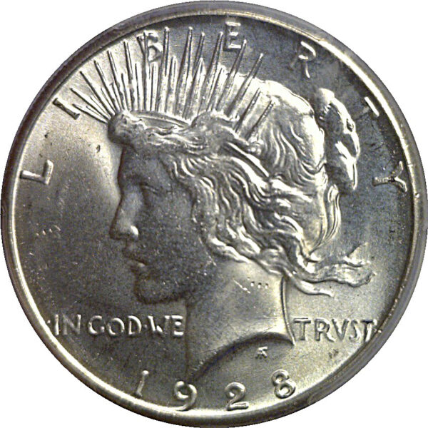 1928 Peace Dollar   PCGS MS-65 - Image 2