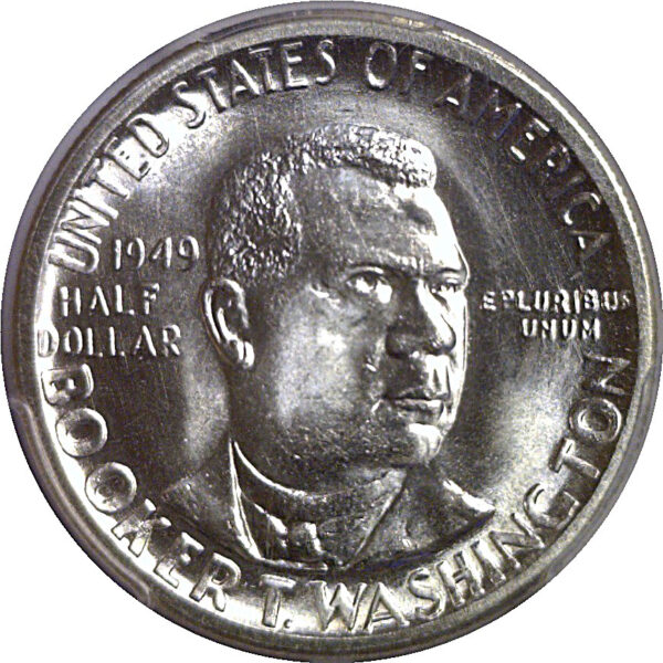 1949-S Booker T. Washington Commemorative Half Dollar    PCGS MS-67 - Image 2