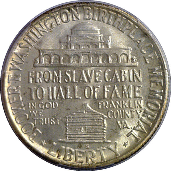 1949-S Booker T. Washington Commemorative Half Dollar   PCGS MS-67 - Image 3
