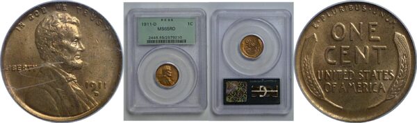 1911-D  Lincoln Cent   PCGS MS-65 RD