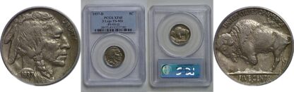1937-D 3 Legs  Buffalo Nickel   PCGS XF-45