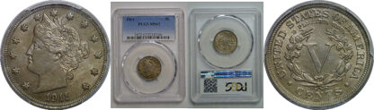 1911 Liberty Nickel   PCGS MS-63