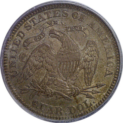 1873 Arrows  Seated Liberty Quarter   PCGS MS-63 - Image 3