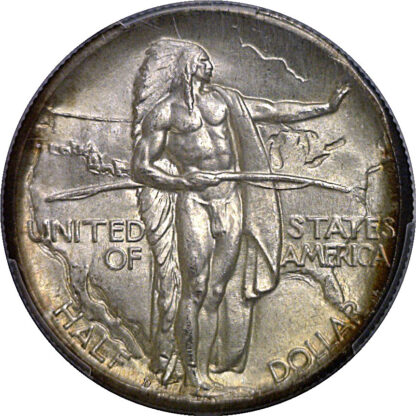 1933-D Oregon Trail Commemorative Half Dollar   PCGS MS-66 - Image 2