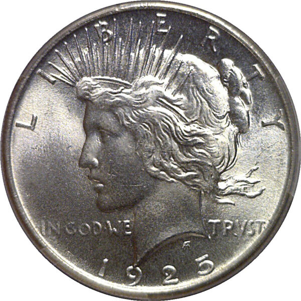 1925  Peace Dollar   PCGS MS-67 - Image 2