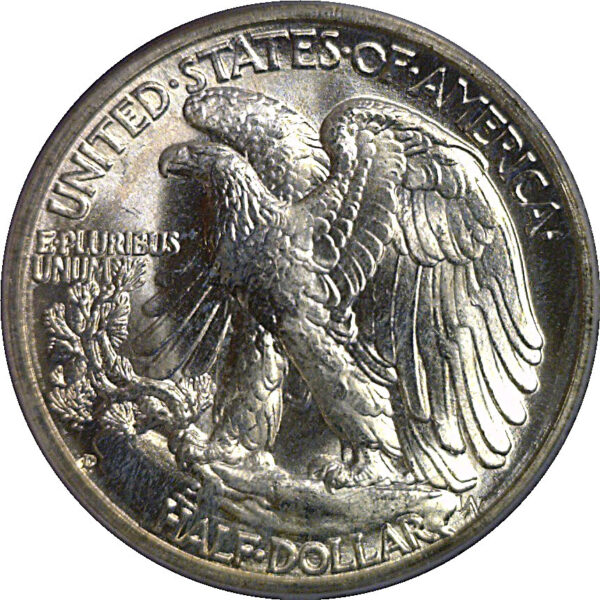 1942-D Walking Liberty Half Dollar   PCGS MS-66 - Image 3