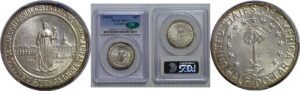 1936-D Columbia Commemorative Half Dollar    PCGS MS-67+  CAC