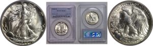 1942-D Walking Liberty Half Dollar   PCGS MS-66