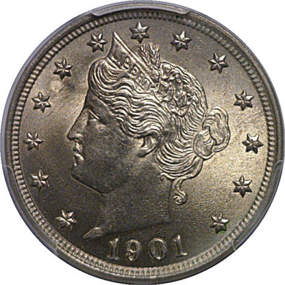1901 Liberty Nickel   PCGS MS-65 - Image 2