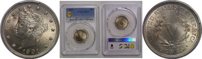 1901 Liberty Nickel   PCGS MS-65