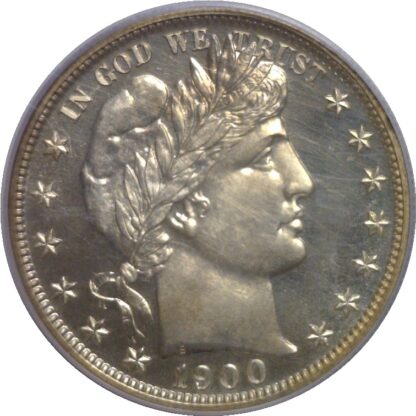 1900 Barber Half Dollar   PCGS PR-65 CAM - Image 2