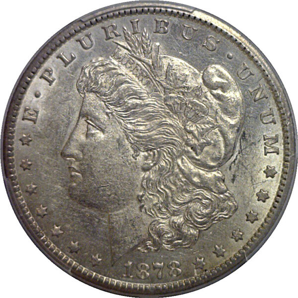 1878-CC Morgan Dollar   PCGS AU-55 - Image 2