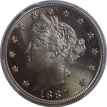 1887  Liberty Nickel   PCGS PR-67 - Image 2
