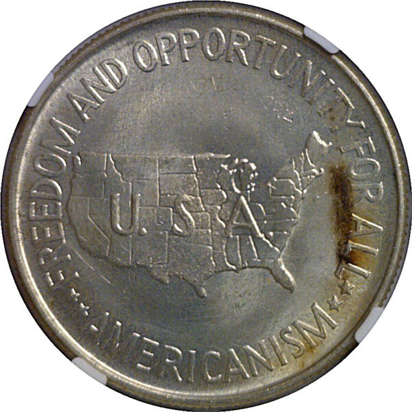1953 Washington-Carver Commemorative Half Dollar    NGC MS-66  CAC - Image 3