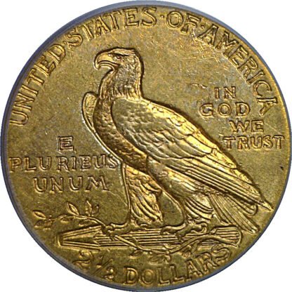 1908 $2 1/2 Indian   PCGS MS-62 - Image 3