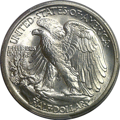 1944-D Walking LibertyHalf Dollar   PCGS MS-65+ - Image 3