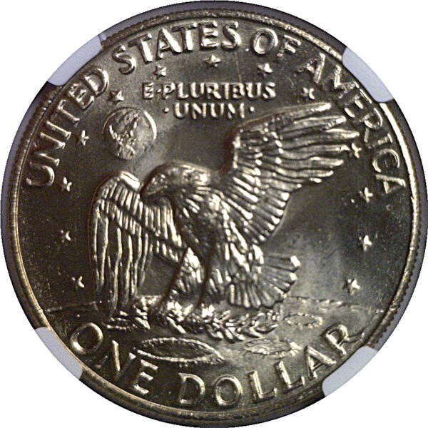 1973-D Eisenhower Dollar     NGC MS-66+ - Image 3