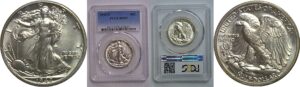 1942-S Walking Liberty Half Dollar   PCGS MS-65