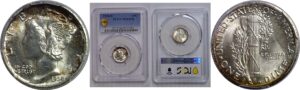 1938-D Mercury Dime   PCGS MS-64 FB