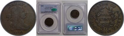1806 Half Cent   PCGS XF-40  CAC