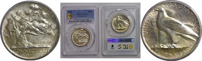 1935 Connecticut Commemorative Half Dollar   PCGS MS-67