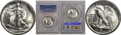 1943 Walking Liberty Half Dollar   PCGS MS-65