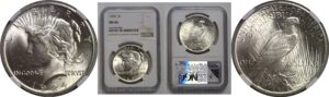 1924 Peace Dollar    NGC MS-66