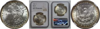 1886 Morgan Dollar   NGC MS-67
