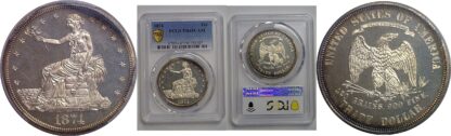 1874 Trade Dollar    PCGS PR-65 CAM