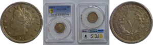 1912-D Liberty Nickel   PCGS AU-58