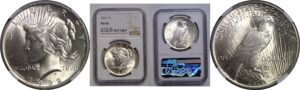 1922 Peace Dollar   NGC MS-66