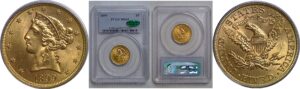 1899 $5 Liberty   PCGS MS-64 CAC