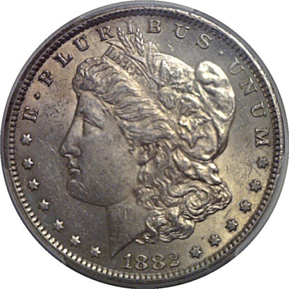 1882-CC Morgan Dollar   PCGS AU-58 - Image 2