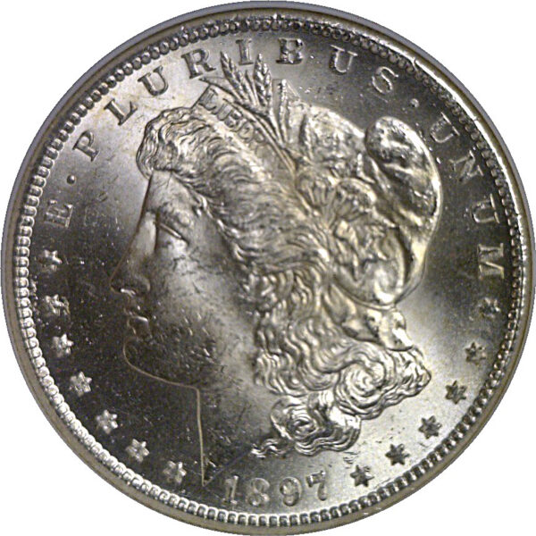 1897-S Morgan Dollar    NGC MS-63 - Image 2