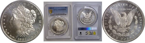 1882-O Morgan Dollar  PCGS MS-64 DMPL