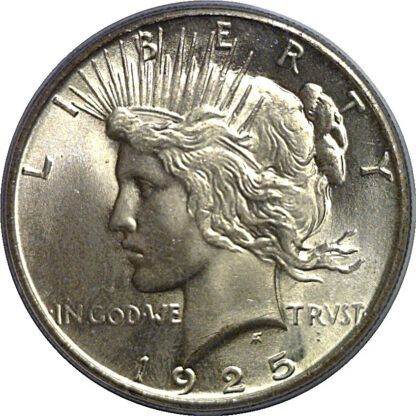 1925 Peace Dollar   PCGS MS-66 - Image 2