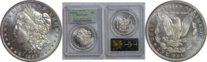 1887/6  Morgan Dollar   PCGS MS-65 DMPL