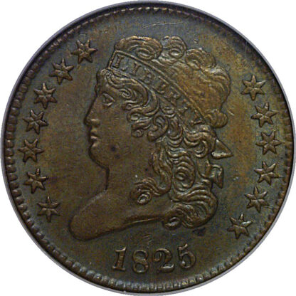 1825 Half Cent   NGC AU-58 - Image 2