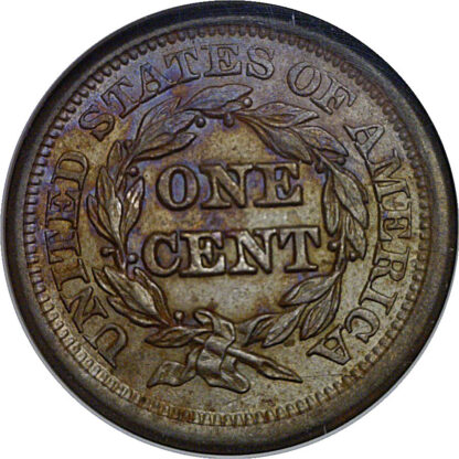 1850 Large Cent   NGC MS-63 - Image 3