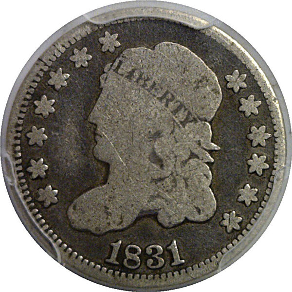 1831 Bust Half Dime   PCGS G-6 - Image 2