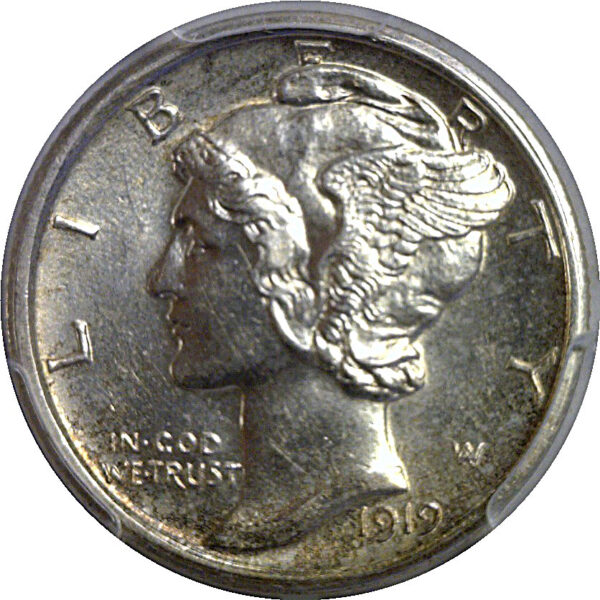1919-D Mercury Dime   PCGS MS-62 - Image 2