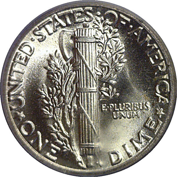 1937 Mercury Dime   PCGS MS-67 FB - Image 3