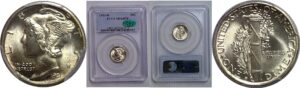 1931-D Mercury Dime   PCGS MS-64 FB  CAC