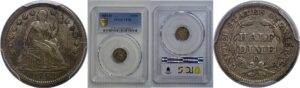 1852-O Seated Liberty Half Dime     PCGS VF-30